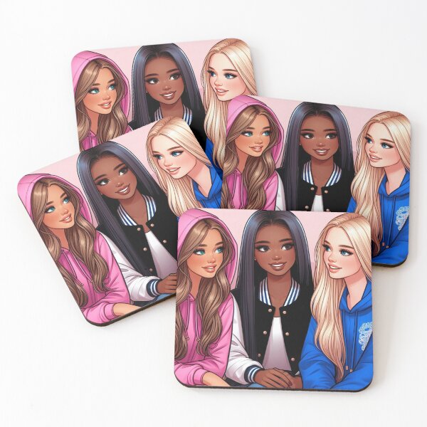 Item preview, Millie June White - Tasha Lenore Langley - Madison Grace Thomas - Character Art designed and sold by AmberRoseWrites.