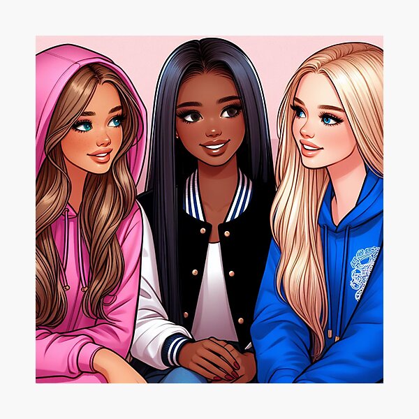 Item preview, Millie June White - Tasha Lenore Langley - Madison Grace Thomas - Character Art designed and sold by AmberRoseWrites.