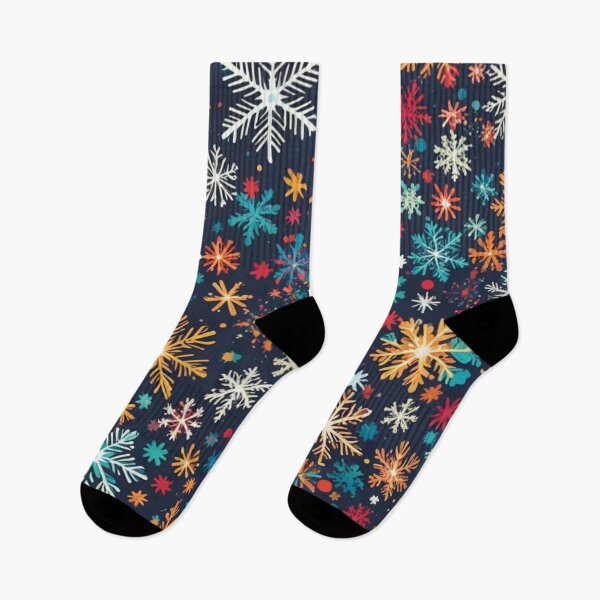 Item preview, Abstract Colorful Snowflake Pattern designed and sold by calibrit.