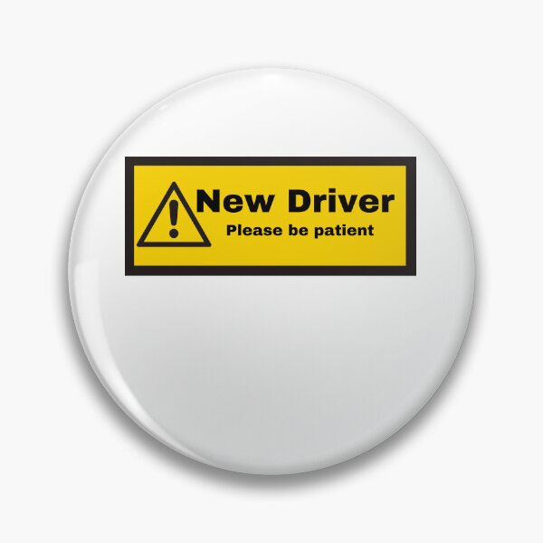 Item preview, New Driver | 4 pcs Sticker pack| Please be patient  designed and sold by SeaNympth.