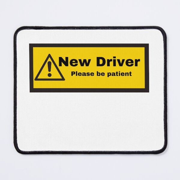 Item preview, New Driver | 4 pcs Sticker pack| Please be patient  designed and sold by SeaNympth.