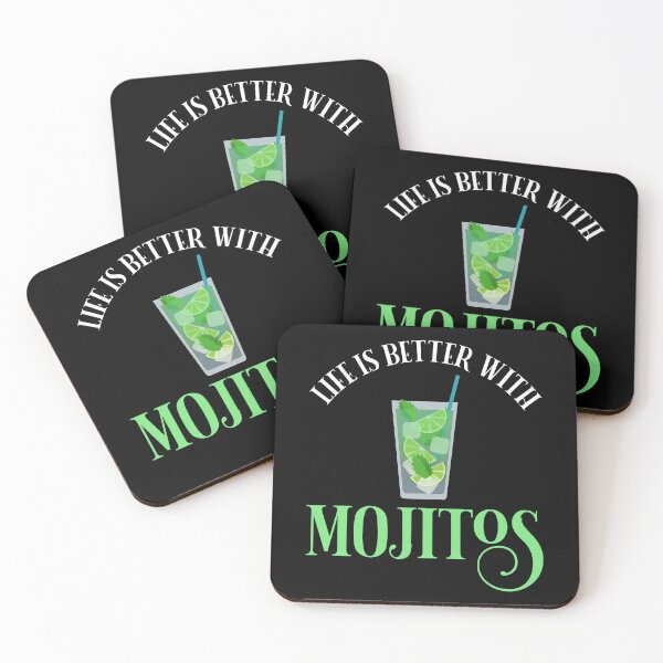 Item preview, Life Is Better With Mojitos designed and sold by Cat Lady Designs.