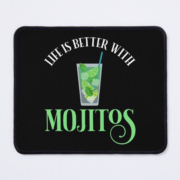 Item preview, Life Is Better With Mojitos designed and sold by Cat Lady Designs.