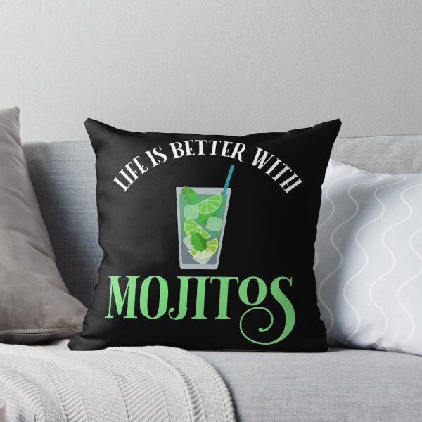 Item preview, Life Is Better With Mojitos designed and sold by Cat Lady Designs.