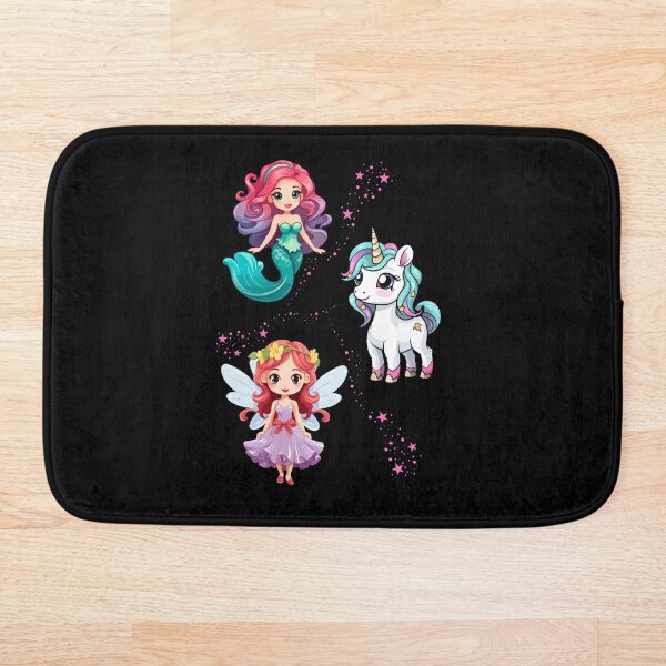 Item preview, Mermaid Fairy Unicorn Stars Pink Green Mauve Purple designed and sold by Artography Designs.