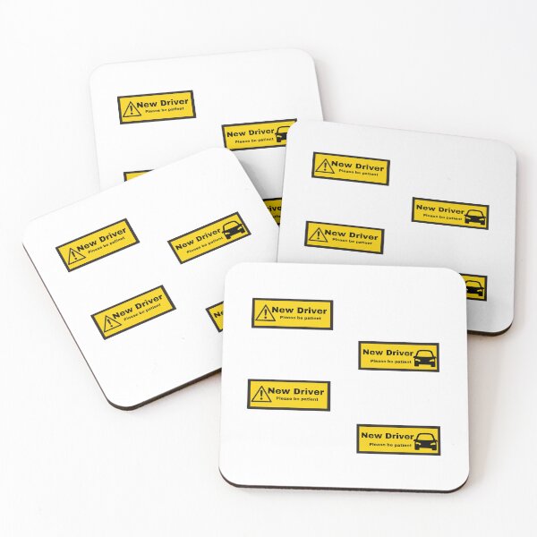 Item preview, New Driver | 4 pcs Sticker bundle pack| Please be patient  designed and sold by SeaNympth.