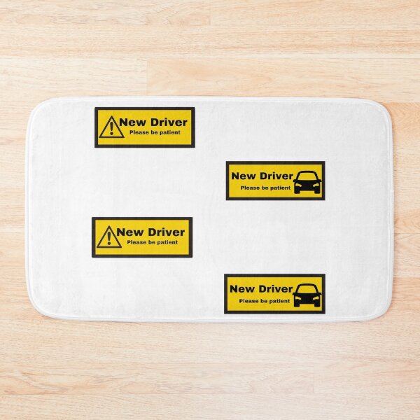 Item preview, New Driver | 4 pcs Sticker bundle pack| Please be patient  designed and sold by SeaNympth.