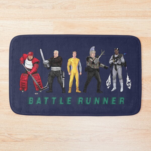 Item preview, Battle Runner - The Running Man Japanese Title Tribute Tee designed and sold by Preserved Dragons.