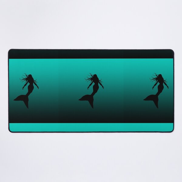 Item preview, Mermaid Silhouette in Water Under the Sea Art 1 of 4 designed and sold by Beachy.