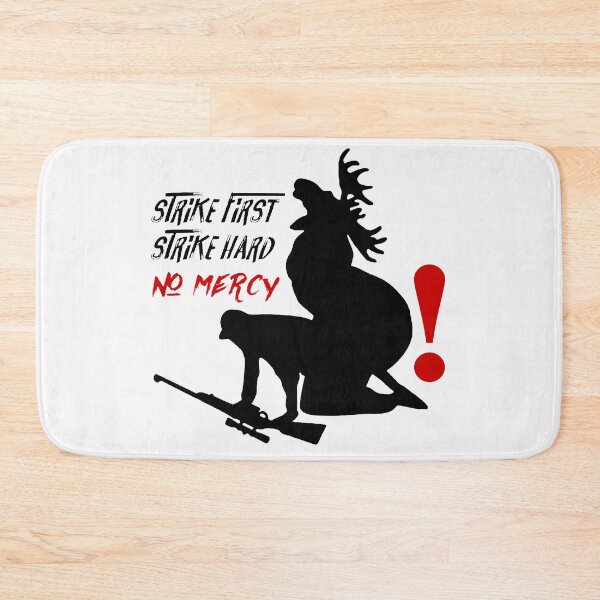 Item preview, Venganza de los alces; Golpea primero; Sin piedad; designed and sold by StickerApe.