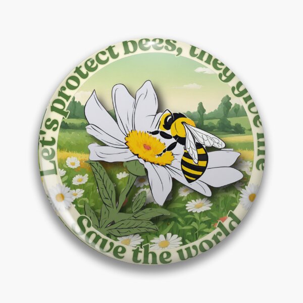 Item preview, Let's protect bees designed and sold by ZimnyDran.