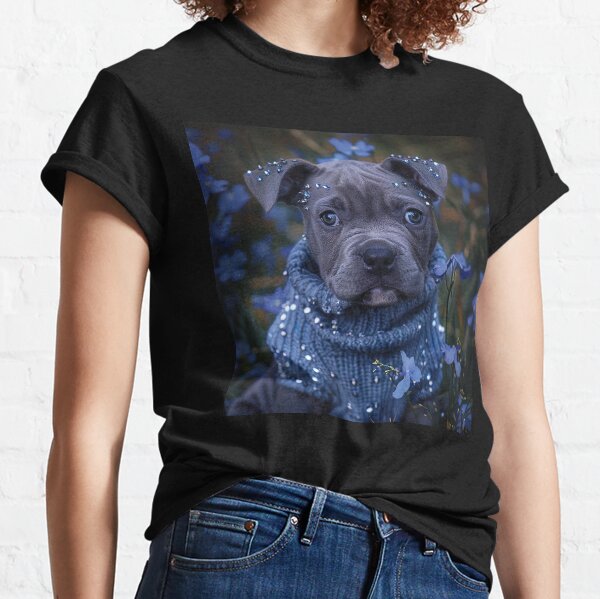 Item preview, Little Sparkly Staffy designed and sold by Nocturne  Paws.