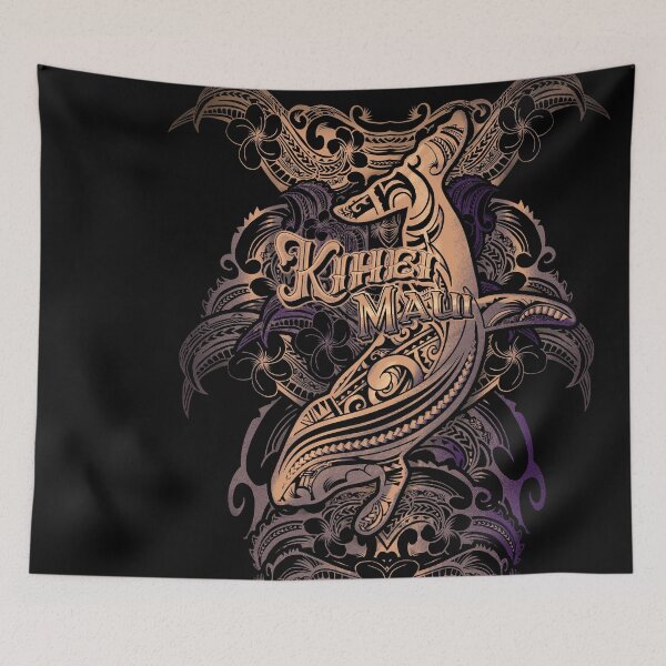 Item preview, Kihei Maui Tribal Humpback Whale Shirt Design 006 designed and sold by sunnthreads.