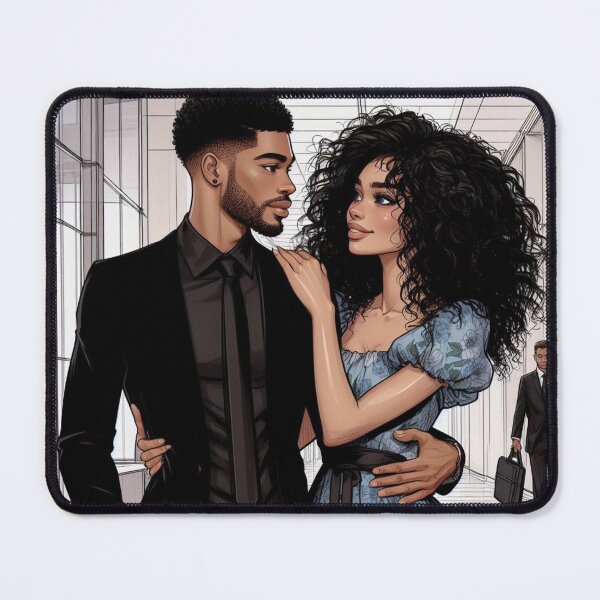 Item preview, Virgin Mari - Mariana and Malcolm - Concept Art designed and sold by AmberRoseWrites.