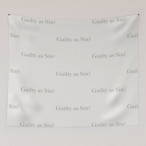 Item preview, Guilty as Sin? designed and sold by chloekari.