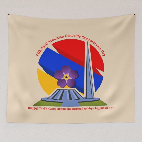 Item preview, April 24 1915 Armenian Genocide memorial designed and sold by doniainart.