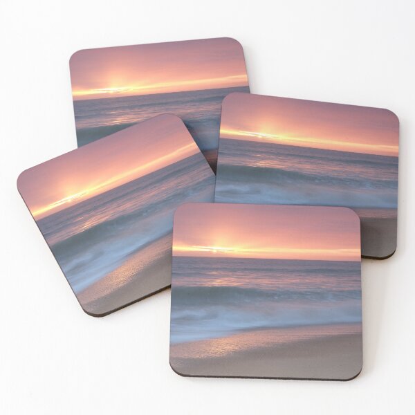 Item preview, Tranquil waves at sunset designed and sold by AngeloDeVal.