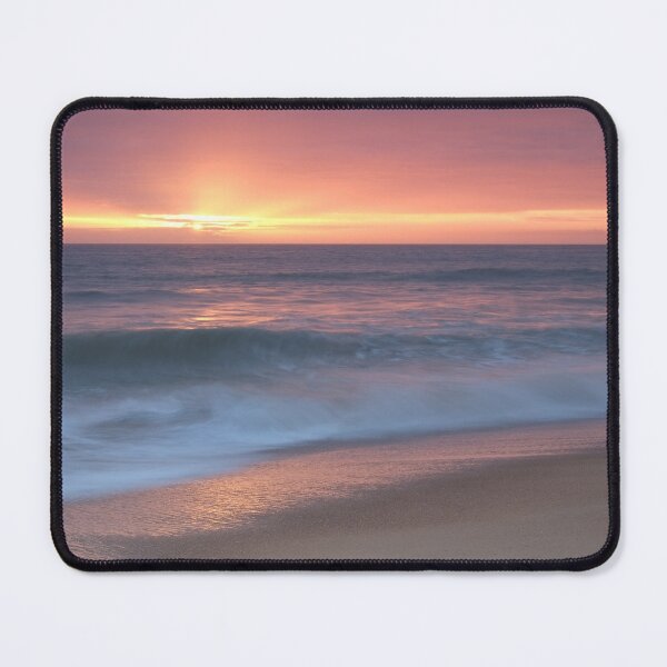 Item preview, Tranquil waves at sunset designed and sold by AngeloDeVal.