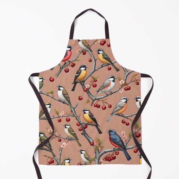 Item preview, Birds on Cherry Tree: Seamless Pattern Design designed and sold by MrKATORSKI.