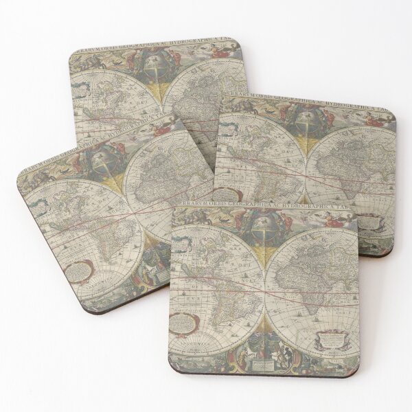 Item preview, Vintage World Atlas Map designed and sold by Retro-Reverie.