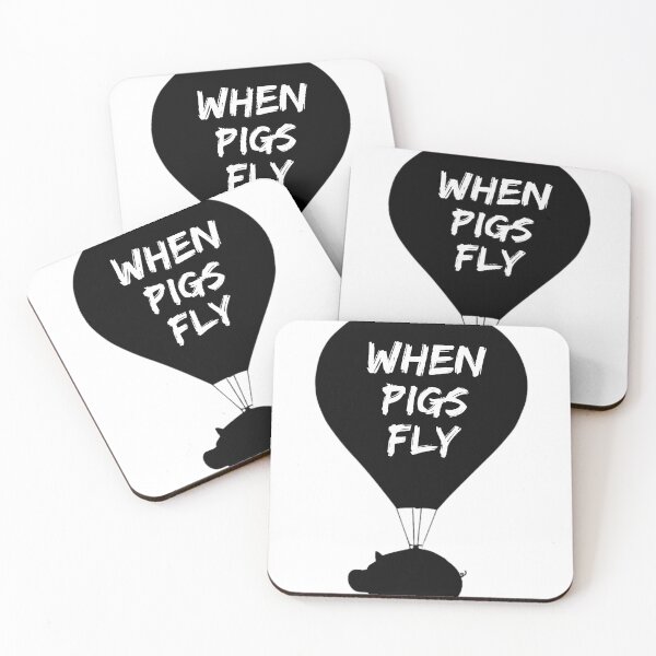 Item preview, WHEN PIGS FLY designed and sold by wesdesignshop.