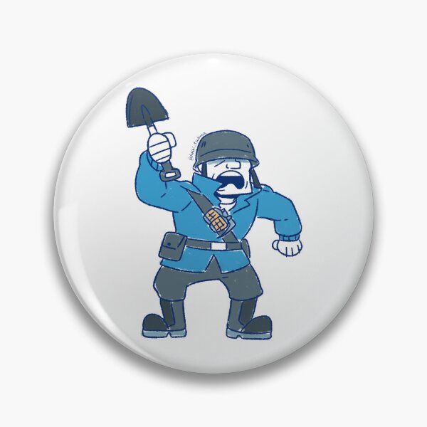 Item preview, Scribble Fortress 2 - BLU Solly designed and sold by hoshitsubasa.