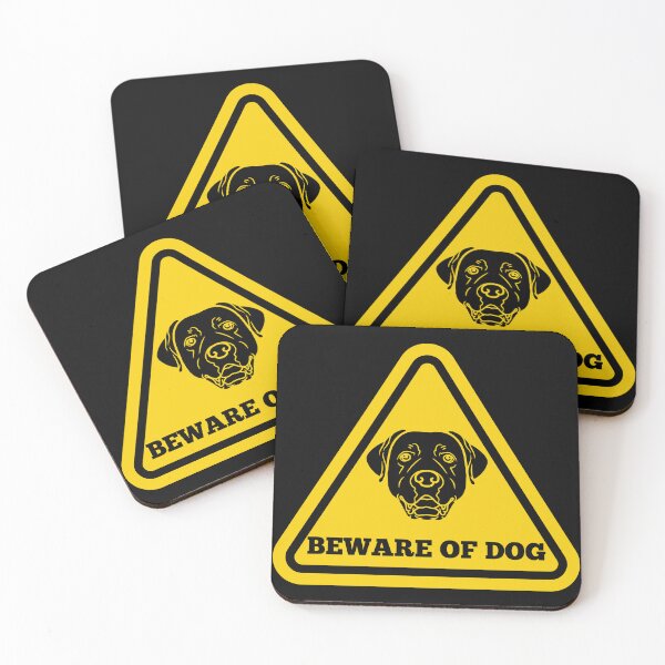 Item preview, Beware of Dog 1 designed and sold by Yzakreativ.
