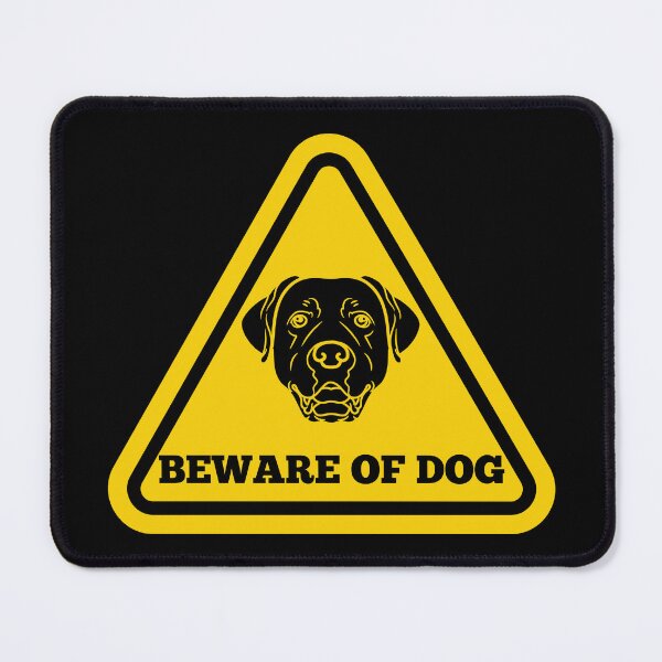 Item preview, Beware of Dog 1 designed and sold by Yzakreativ.