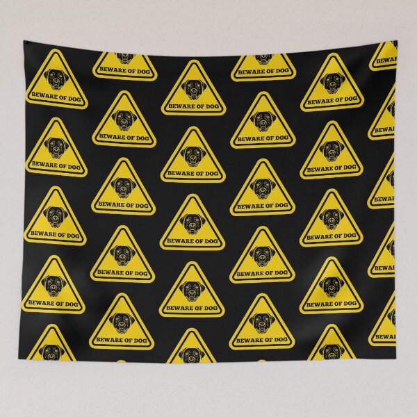 Item preview, Beware of Dog 1 designed and sold by Yzakreativ.