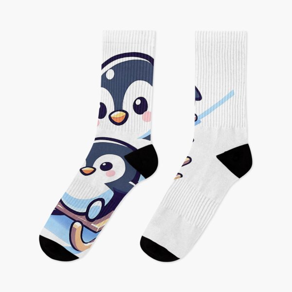 Item preview, Penguin Sledding: Winter Wonderland Adventure designed and sold by 0penvimark.