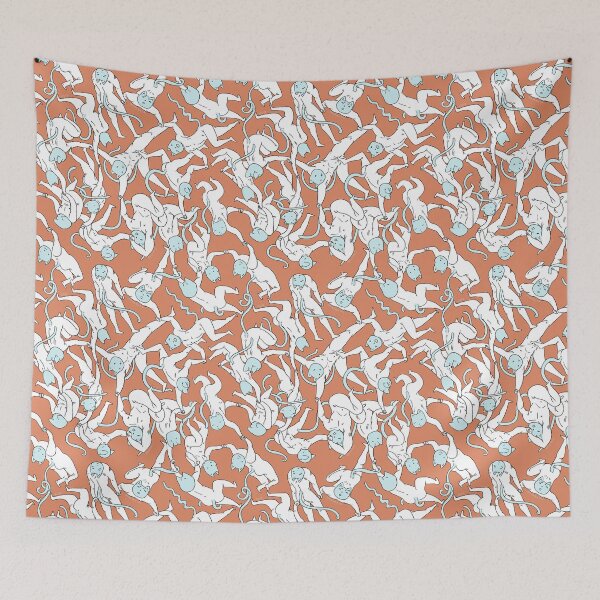 Item preview, Floating Kitties designed and sold by Brynne Johnston.