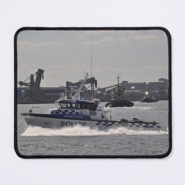 Item preview, Police Boat Vigilant & tugs, Newcastle, Australia 20240325 designed and sold by muz2142.