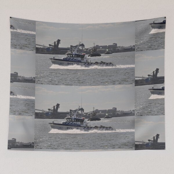 Item preview, Police Boat Vigilant & tugs, Newcastle, Australia 20240325 designed and sold by muz2142.