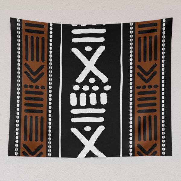 Item preview, African Bogolan Abstract Design designed and sold by funkyvibes.