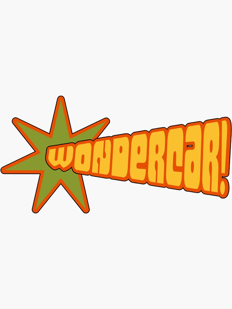 Thumbnail 3 of 3, Sticker, Wondercar! designed and sold by FaDragon.