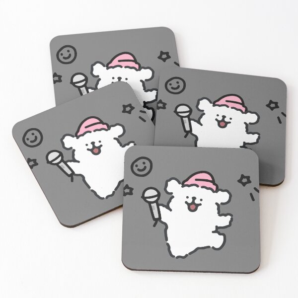 Item preview, karaoke night  - Korean line puppy  designed and sold by Kappadog.
