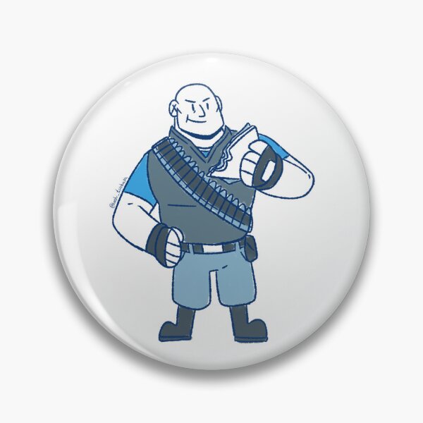 Item preview, Scribble Fortress 2 - BLU Hoovy designed and sold by hoshitsubasa.