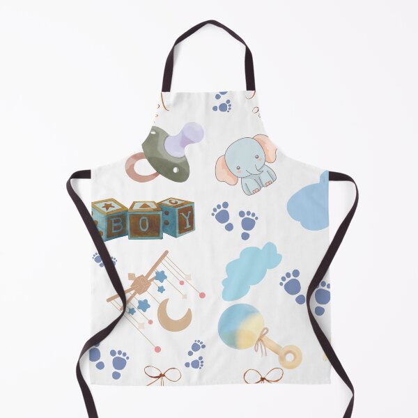 Item preview, baby boy seamless pattern  designed and sold by TheMuddyCatCo.