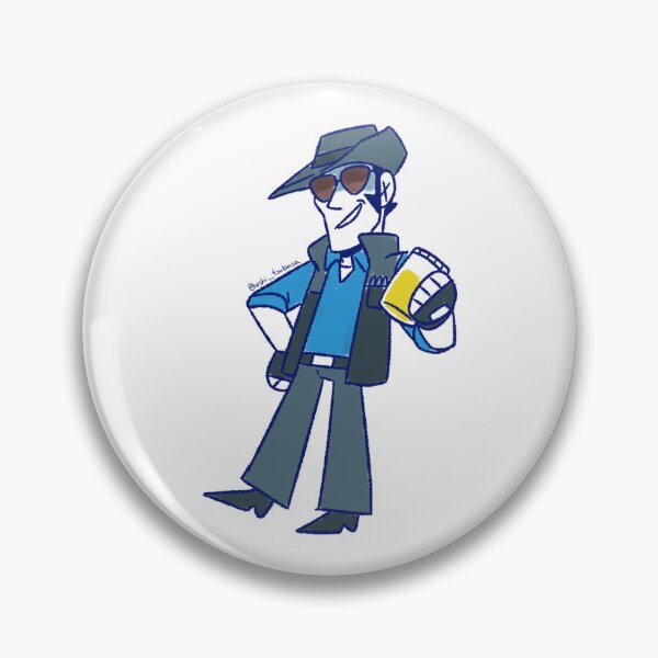 Item preview, Scribble Fortress 2 - BLU Bushman designed and sold by hoshitsubasa.