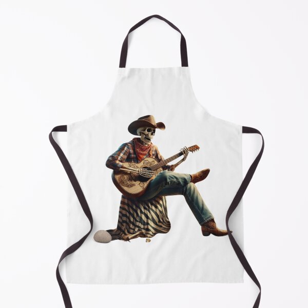 Item preview, Cowboy Serenade Skeleton designed and sold by fredago.