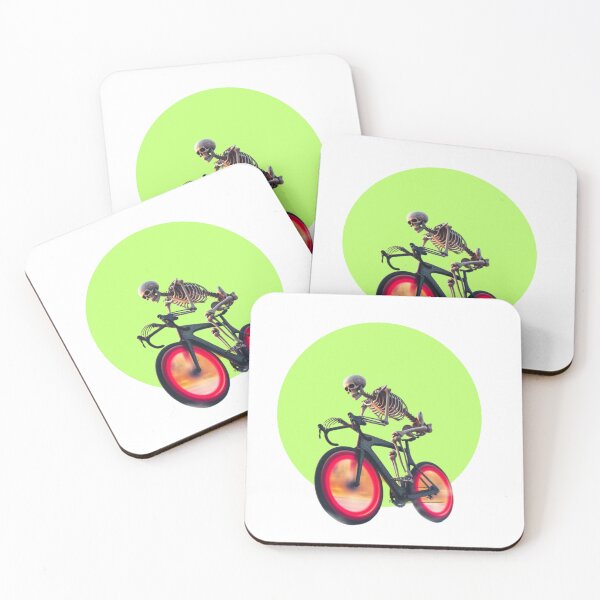 Item preview, Skeleton Cyclist designed and sold by fredago.