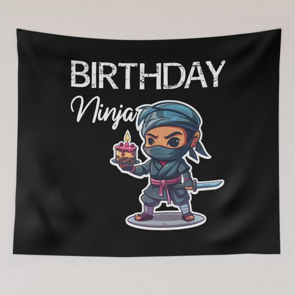 Item preview, Birthday Ninja (with White Lettering) designed and sold by VelvetRoom.