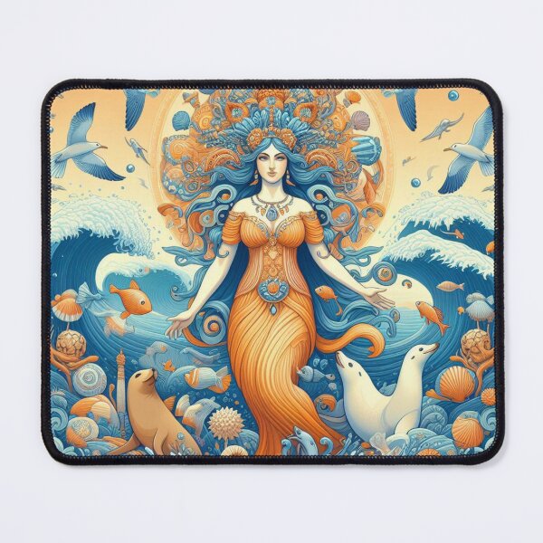 Item preview, Golden Sea Goddess designed and sold by Feathers51.