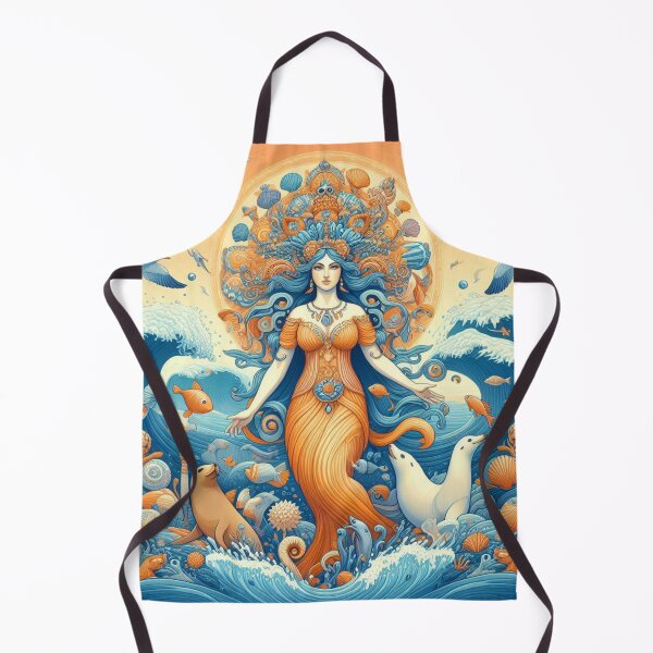 Item preview, Golden Sea Goddess designed and sold by Feathers51.