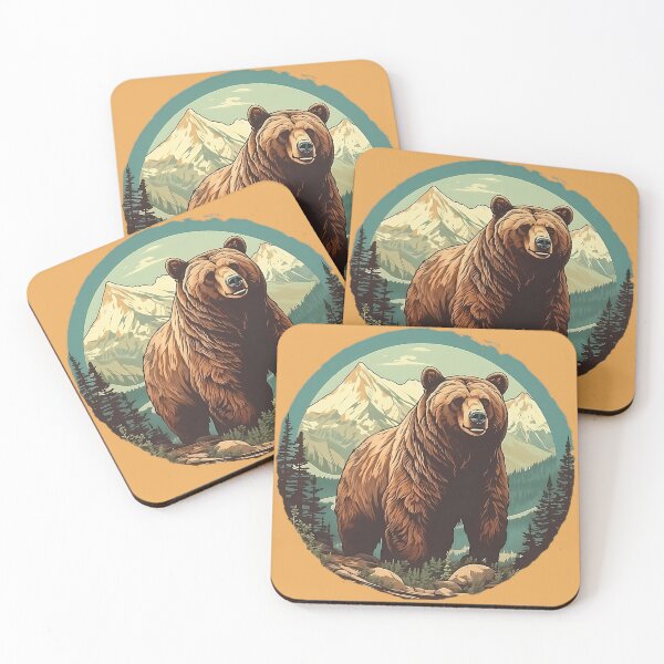 Item preview, Mountain Guardian: Brown Bear Edition designed and sold by Casanova7000.