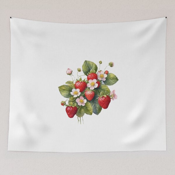 Item preview, Watercolor Strawberry Fruit  designed and sold by silviaol.