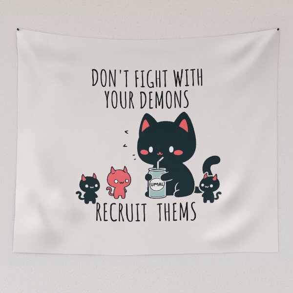 Item preview, My Demons Cat designed and sold by LemuellTrends.