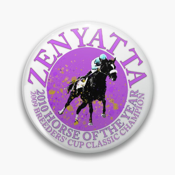 Item preview, Diseño de carreras de caballos Zenyatta 2009 Breeders' Cup Champion designed and sold by Ginny Luttrell.