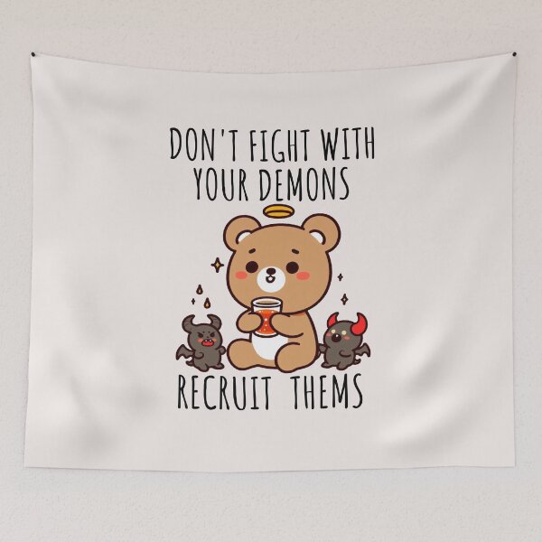 Item preview, My Demons Bear designed and sold by LemuellTrends.