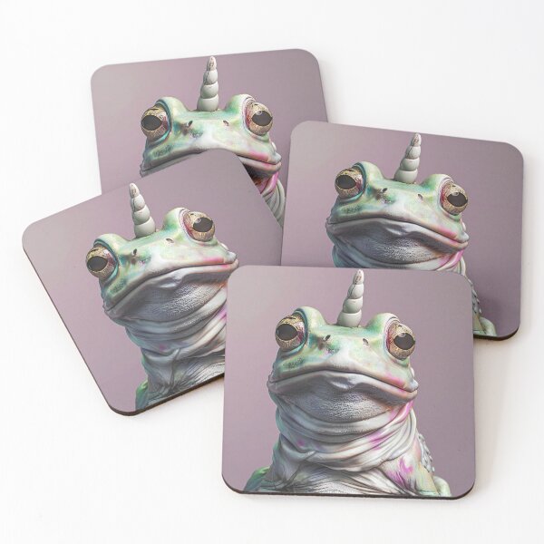 Item preview, Froggycorn: Frog with a unicorn horn designed and sold by Brendon987.